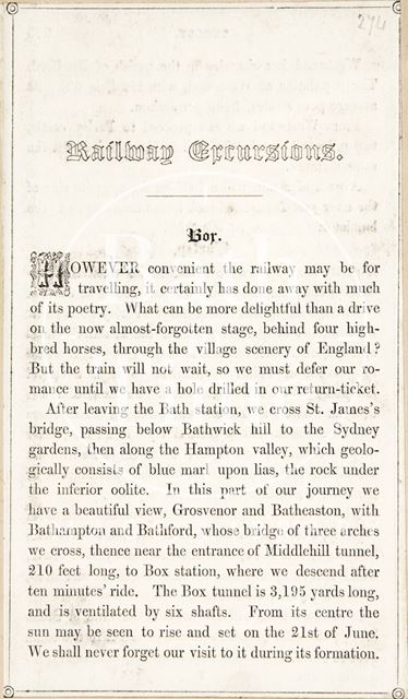 Page 274 from Rambles about Bath and its Neighbourhood 1847