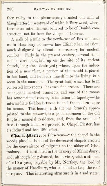 Page 280 from Rambles about Bath and its Neighbourhood 1847