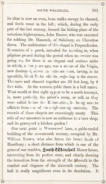 Page 281 from Rambles about Bath and its Neighbourhood 1847