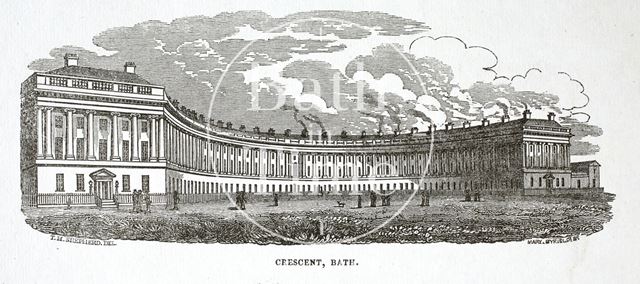 Royal Crescent, Bath 1829