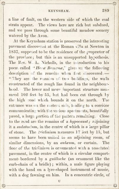 Page 289 from Rambles about Bath and its Neighbourhood 1847