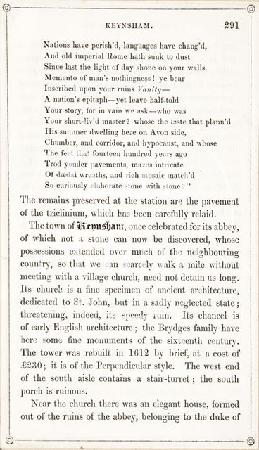 Page 291 from Rambles about Bath and its Neighbourhood 1847