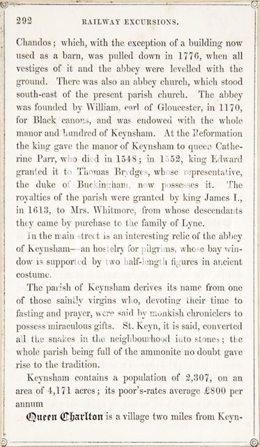 Page 292 from Rambles about Bath and its Neighbourhood 1847