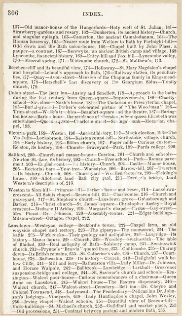 Page 306 from Rambles about Bath and its Neighbourhood 1847