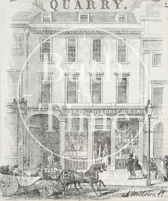 46, Milsom Street, Bath 1855