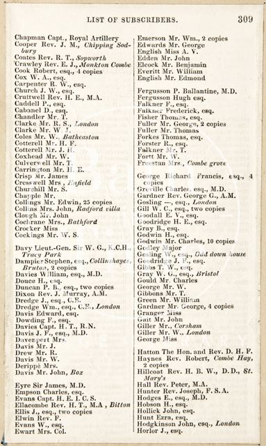 Page 309 from Rambles about Bath and its Neighbourhood 1847