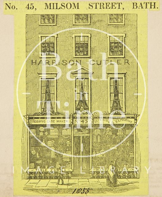 45, Milsom Street, Bath 1855