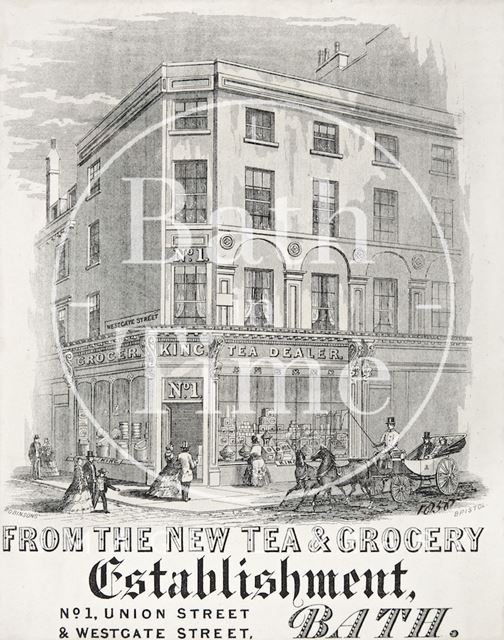 1, Union Street, Bath 1858