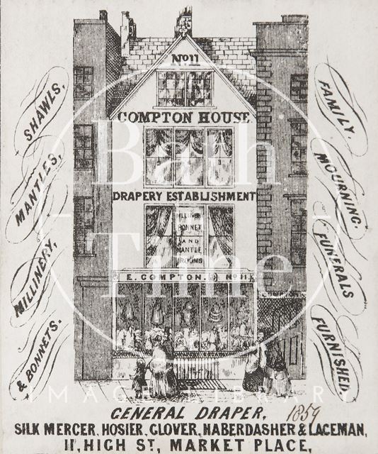 11, High Street, Market Place, Bath 1858