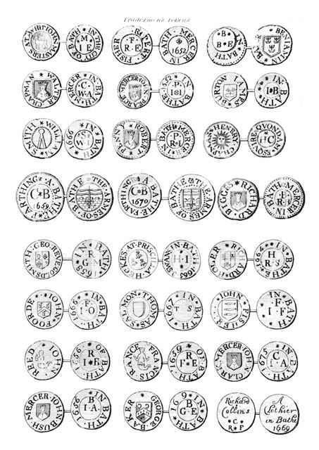 Bath tradesmen's tokens