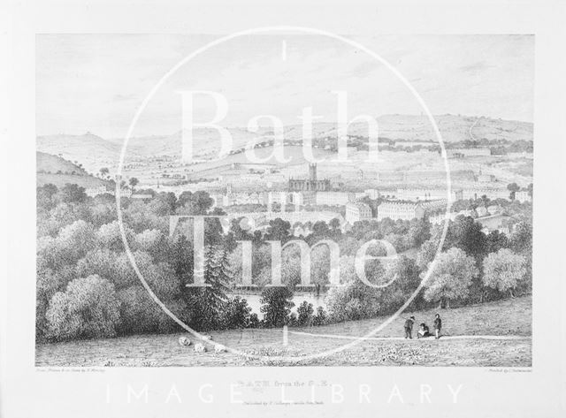 Bath from the Southeast c.1834