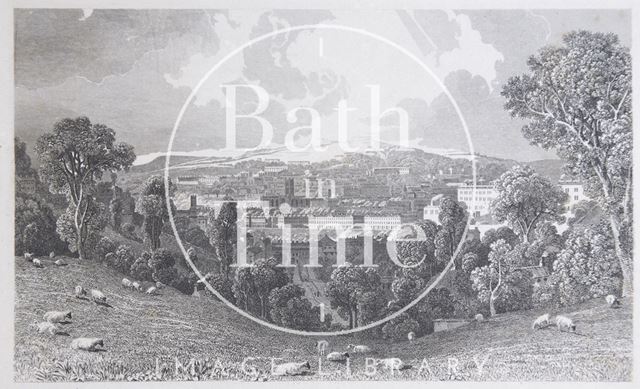 View of the City of Bath 1827