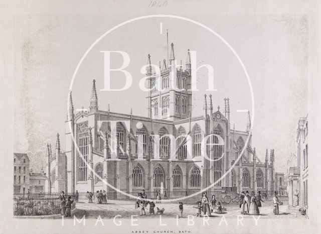 Abbey Church, Bath c.1840