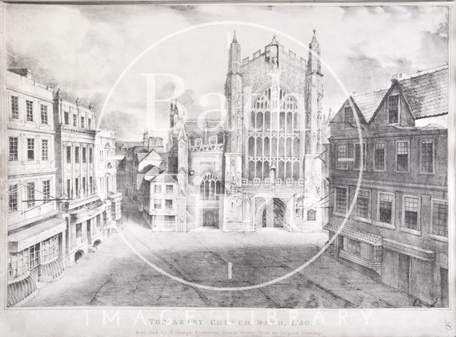 The Abbey Church, Bath (1750) c.1837