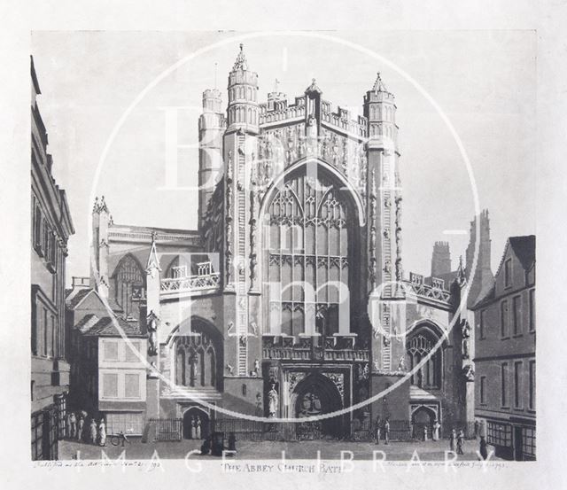 The Abbey Church of Bath 1793