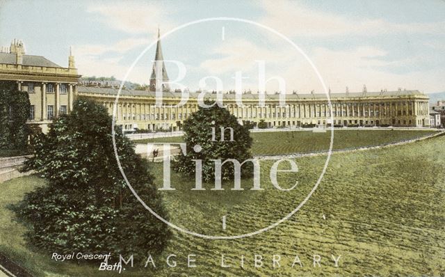 Royal Crescent, Bath c.1905