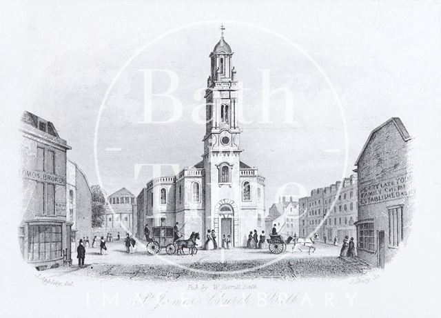 St. James's Church, Bath 1850