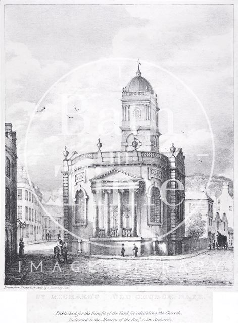 St. Michael's Old Church, Bath 1835