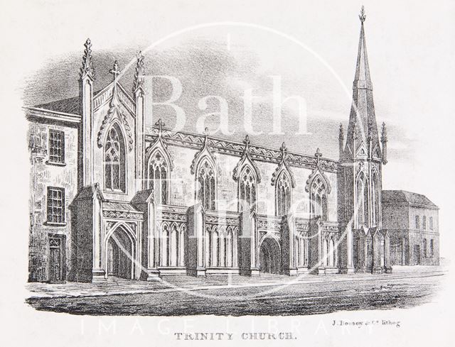 Trinity Church, James Street West, Bath c.1823