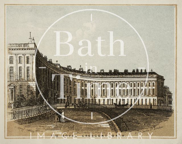 Royal Crescent, Bath c.1851