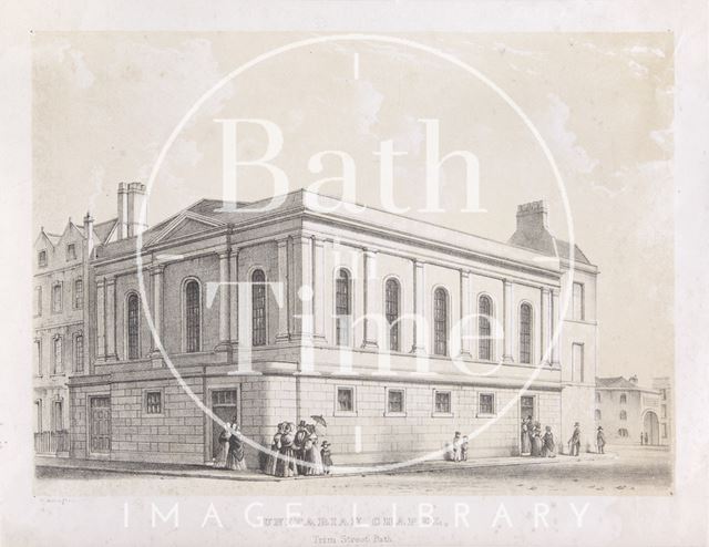 Unitarian Chapel, Trim Street, Bath c.1840