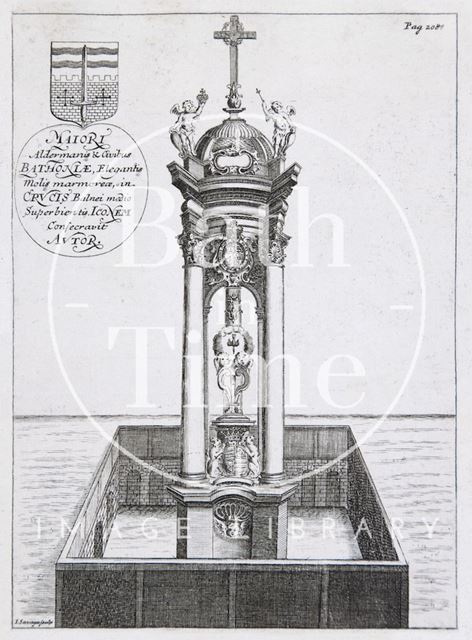 The Melfort Cross in the Cross Bath, Bath 1691