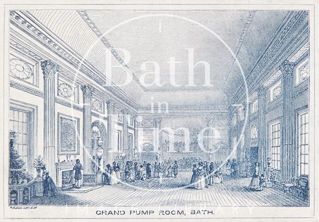 Grand Pump Room, Bath 1841