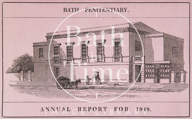 Bath Penitentiary (above image), Annual Report for 1848 (below image) 1848