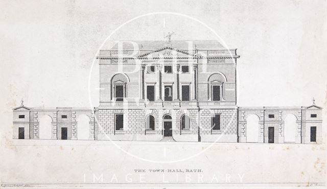 The Town Hall, Bath (1791) 1801