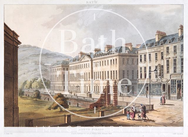 North Parade, Bath 1804