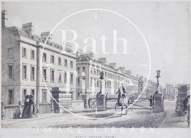 North Parade, Bath c.1837