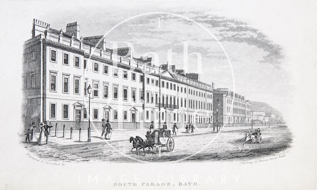 South Parade, Bath c.1840