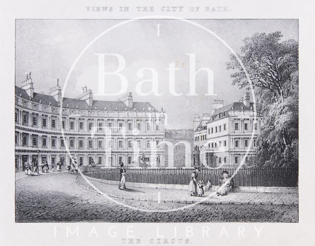 The Circus, Bath 1829