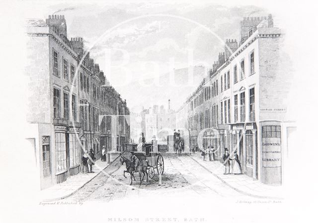 Milsom Street, Bath c.1840