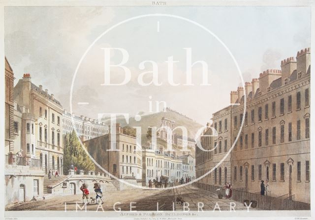 Axford's and Paragon Buildings &c., Bath 1804