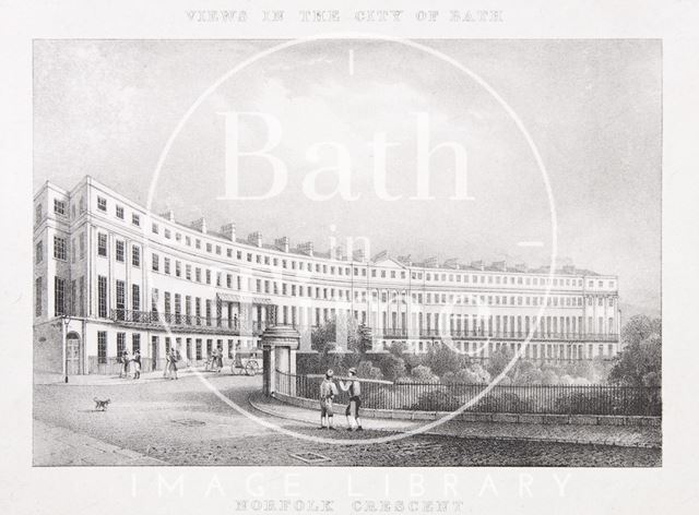 Norfolk Crescent, Bath 1829