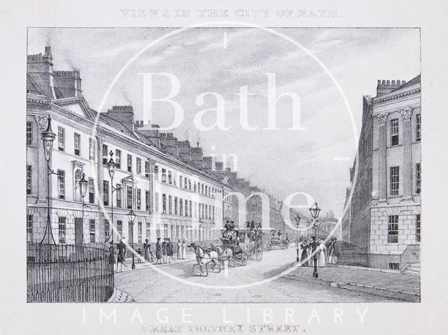 Pulteney Street, Bath 1820