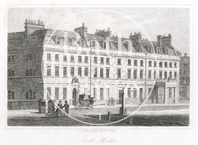 York Hotel, George Street, Bath 1818