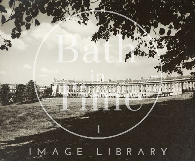 Royal Crescent, Bath c.1950