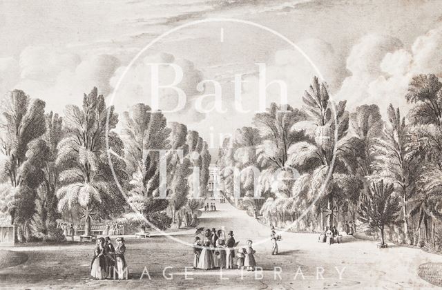 Sydney Gardens, Bath c.1840