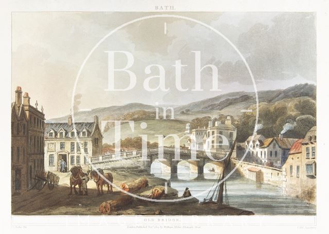 Old Bridge, Bath 1804