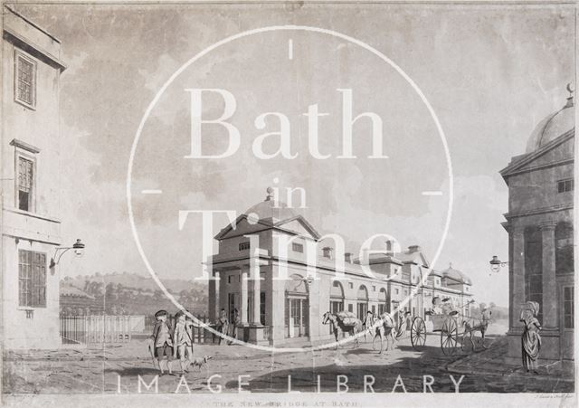 The New Bridge (Pulteney Bridge) at Bath 1779