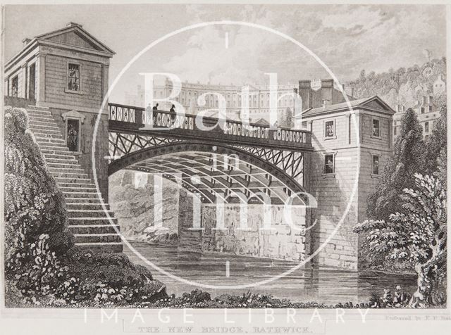 The New Bridge (Cleveland Bridge), Bathwick, Bath 1829