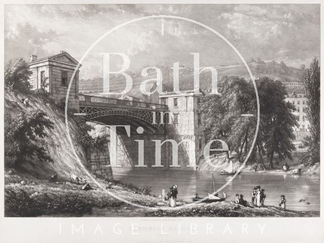 Bathwick Bridge (Cleveland Bridge), Bath 1830