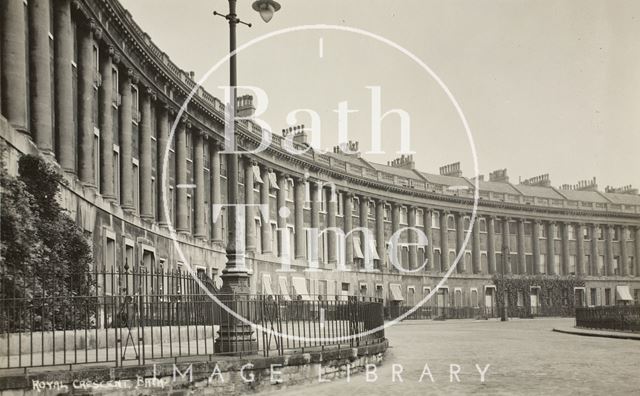 Royal Crescent, Bath c.1937