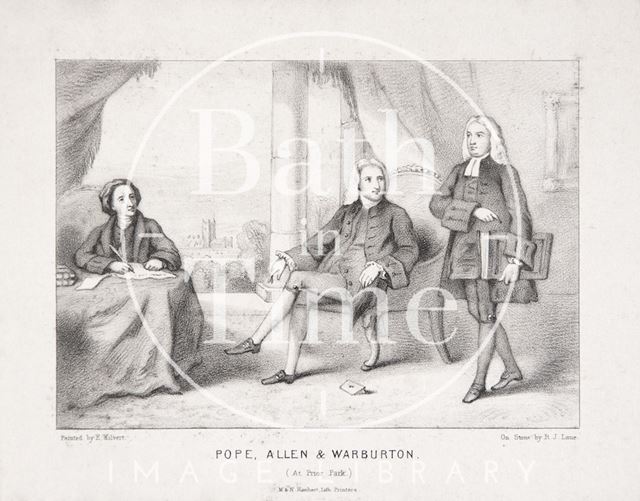 Pope, Allen & Warburton (At Prior Park), Bath c.1839-1865