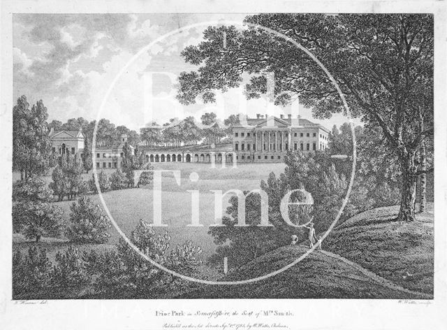 Prior Park in Somersetshire, the seat of Mrs. Smith 1785