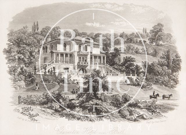 Claverton Hotel near Bath 1844