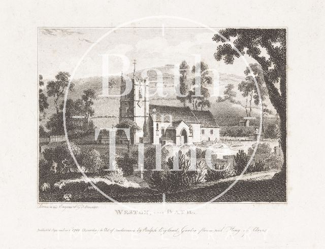 Weston Church near Bath 1782