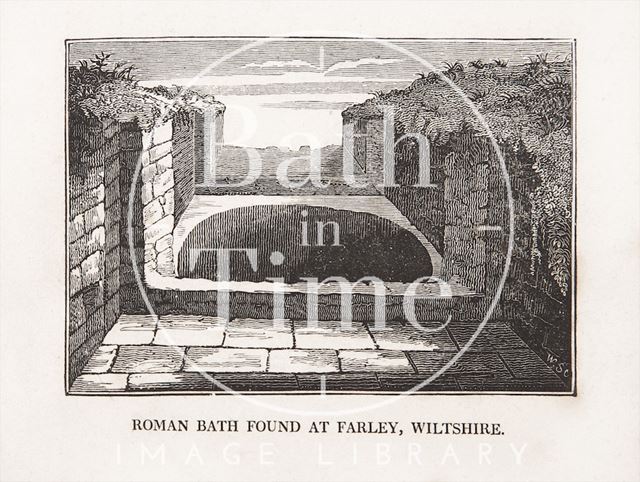 Roman Bath found at Farley, Wiltshire